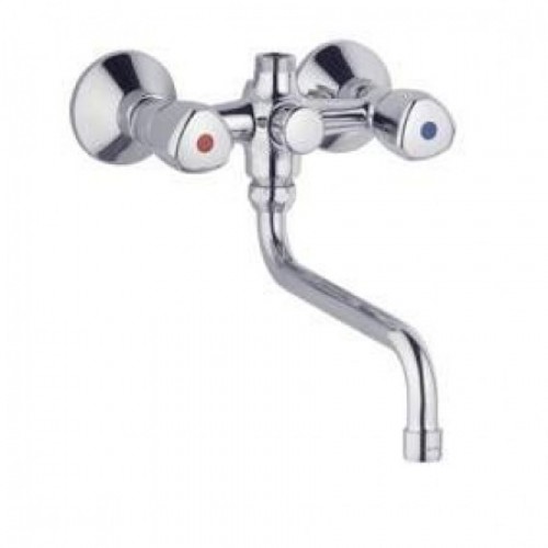 KLUDI Special Wannowo-prysznicowa naścienna bateria DN 15 chrom 251210515