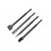 EXTOL CRAFT Zestaw dłut SDS plus, 4szt 23945