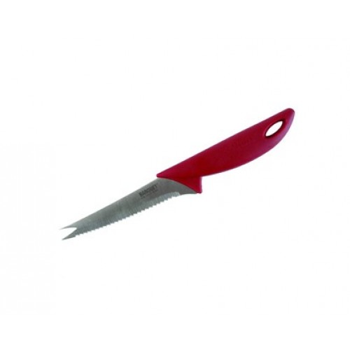 BANQUET Nóż stalowy 12 cm Czerwony Culinaria 25D3RC005