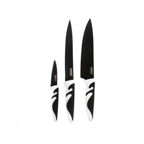 BANQUET 3 częściowy zestaw noży Symbio New Nero 25LI008103N-A