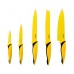 BANQUET 5 częściowy zestaw noży Symbio Giallo żółty/czarny 25LI008105G