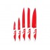 BANQUET 5 częściowy zestaw noży Symbio New Rosso czerwony 25LI008105R-A