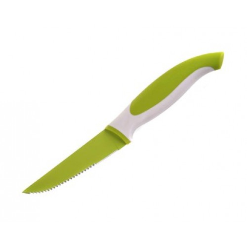 BANQUET Nóż ze stali nierdzewnej 21 cm Stek Symbio, zielony 25LI008147G