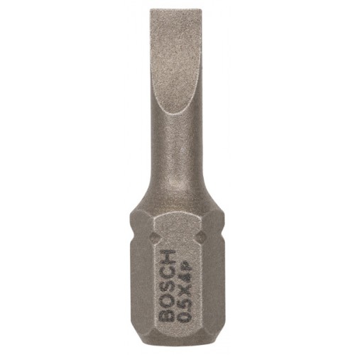 BOSCH Końcówka wkręcająca Extra Hart S 0,5x4,0, 25 mm 2607001458