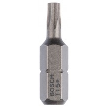BOSCH Końcówka wkręcająca Extra Hart T15, 25 mm 2607001608