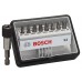 BOSCH 8+1-elem. zestaw bitów do wkrętarek Robust Line S PZ, wersja Extra Hard 2607002561