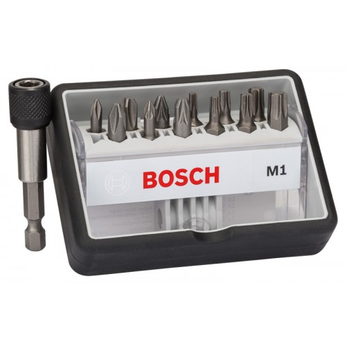 BOSCH 12+1-częściowy zestaw końcówek wkręcających Robust Line, M Extra-Hard 2607002563