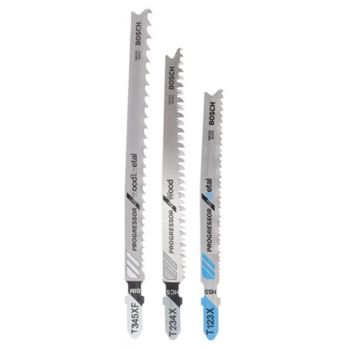 BOSCH Zest. brz. do wyrz. Progressor for Wood and Metal, 3 szt. 2607010515