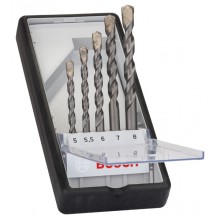 BOSCH 5-elem. zestaw wierteł do betonu CYL-3 Robust Line, 5–8 mm 2607010526