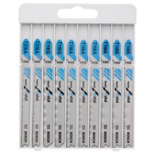 BOSCH 10-częściowy zestaw brzeszczotów do wyrzynarek Basic for Metal 2607010631
