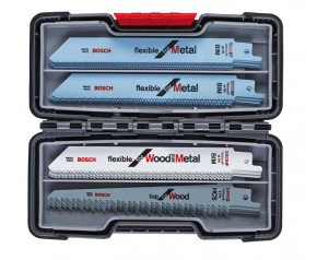BOSCH "TOUGH BOX" Zestaw brzeszczotów do pił szablastych 20 szt Wood and Metal 2607010902 BOSCH "TOUGH BOX" Zestaw brzeszczotów do pił szablastych 20 szt Wood and Metal 2607010902