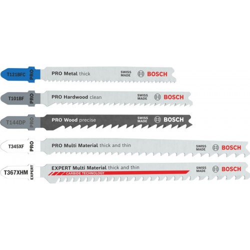 BOSCH PRO Wood and Metal All-in-one (zestaw), 15 szt 2607011438