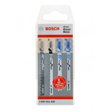 BOSCH Zestaw brzeszczotów do wyrzynarki Wood and Metal, 18 szt. 2607011439