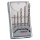 BOSCH 5-częściowy zestaw wierteł do betonu CYL-3 2607017080