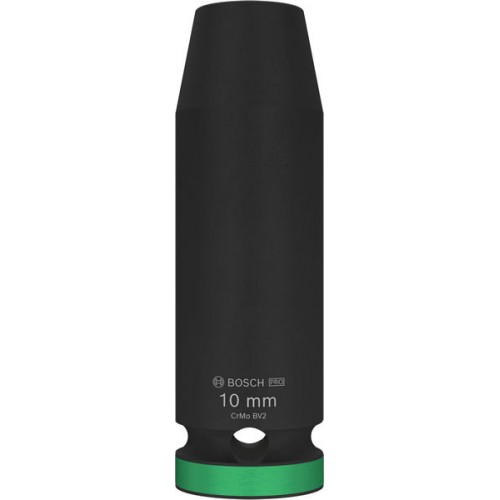BOSCH Zestaw nasadek PRO Impact Socket, 1/2", 10 mm, głębokie 2608003044