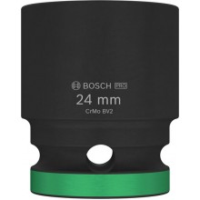 BOSCH Zestaw nasadek PRO Impact Socket, 1/2", 24 mm, standardowe 2608003054