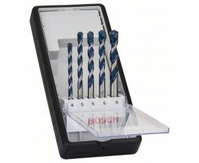 Bosch 5-częściowy zestaw wierteł do betonu Robust Line CYL-5 4, 5, 6, 6, 8 mm 2608588165