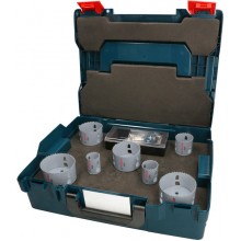 BOSCH PRO Multi Material PC Plus Hole Saw Set, 13 pcs 2608594433