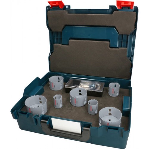 BOSCH PRO Multi Material PC Plus Hole Saw Set, 13 pcs 2608594433