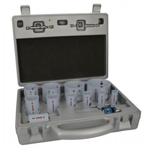 BOSCH Zestaw pił otwornic PRO Multi Material PC Plus, 14 szt. 2608594434