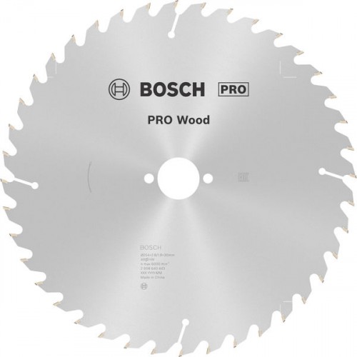 BOSCH Tarcza pilarska Optiline Wood 254 x 30 x 2,8 mm, 40 2608640443