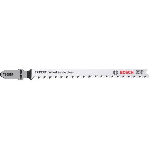 BOSCH Brzeszczoty do wyrzynarek EXPERT ‘Wood 2-side clean’ T 308 BP, 3 szt. 2608900557