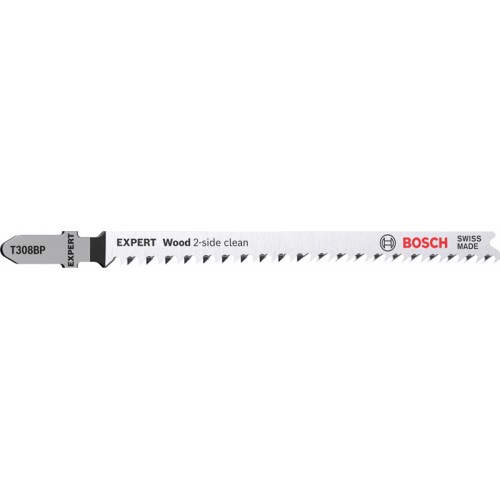 BOSCH Brzeszczoty do wyrzynarek EXPERT ‘Wood 2-side clean’ T 308 BP, 5 szt. 2608900558