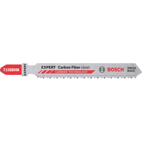 BOSCH Brzeszczot do wyrzynarki EXPERT 'Carbon Fiber Clean' T 108 BHM, 3 szt. 2608900565