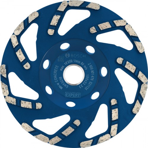 BOSCH Diamentowa tarcza garnkowa EXPERT Concrete 180 × 22,23 × 4,5 mm 2608901479