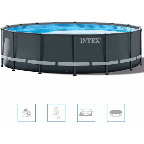 INTEX ULTRA XTR FRAME POOLS SET Basen 488 x 122 cm z filtracją piaskową 26326GN