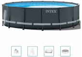 INTEX ULTRA XTR FRAME POOLS SET Basen 488 x 122 cm z filtracją piaskową 26326NP