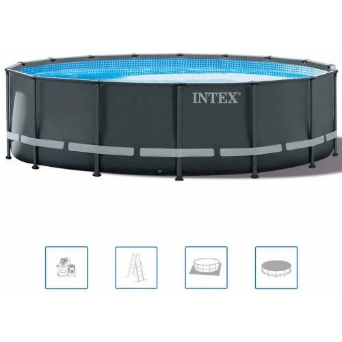 INTEX Ultra XTR Frame Pools Set Basen 549 x 132 cm z filtracją piaskową 26330NP