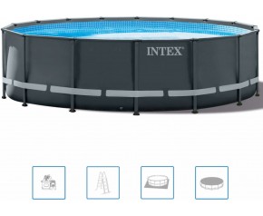 INTEX Ultra XTR Frame Pools Basen ramowy 610 x 122 cm z filtracją piaskową 26334GN