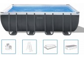 INTEX Ultra XTR Rectangular Frame Pools Basen 549x274x132 cm z filtracją piaskową 26356NP