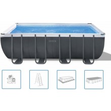 INTEX Ultra XTR Rectangular Frame Pools Basen 549x274x132 cm z filtracją piaskową 26356NP