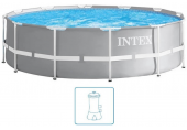 INTEX PRISM FRAME POOLS Basen 305 x 76 cm pompa kartuszowa 26702GN