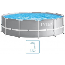 INTEX PRISM FRAME POOLS Basen 366 x 76 cm pompa kartuszowa 26712GN