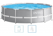 INTEX PRISM FRAME POOLS Basen 366 x 99 cm z filtracją kartuszową 26716NP