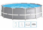 INTEX PRISM FRAME POOLS SET Basen 457 x 107 cm z filtracją kartuszową 26724GN