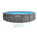 INTEX GREYWOOD PRISM FRAME PREMIUM POOLS Basen stelażowy okrągły 549 x 122 cm 26744GN