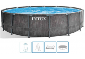 INTEX GREYWOOD PRISM FRAME PREMIUM POOLS Basen set 549 x 122 cm 26744NP