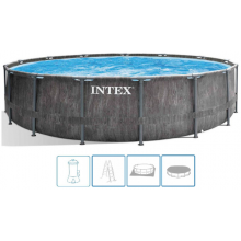 INTEX GREYWOOD PRISM FRAME PREMIUM POOLS Basen set 549 x 122 cm 26744NP