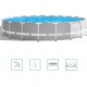 INTEX PRISM FRAME POOLS SET Basen 610 x 132 cm z filtracją kartuszową 26756NP