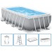 INTEX Prism Frame Rectangular Premium Pools Basen Set 488x244x107cm z filtracją 26792NP