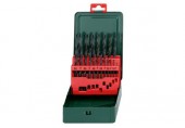 Metabo Kaseta z wiertłami HSS-R SP, 25 części 627151000