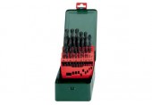 Metabo Kaseta z wiertłami HSS-R SP, 25 części 627152000