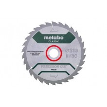 Metabo Piła tarczowa „precision cut wood – classic”, 216x30 Z30 WZ 22° 628062000