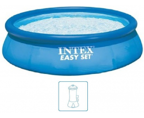 INTEX Easy Set Pool Basen 366 x 76 cm pompa kartuszowa 28132NP