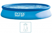 INTEX Easy Set Pool Basen 457 x 84 cm pompa kartuszowa 28158GN