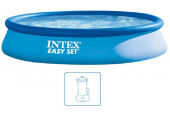 OUTLET INTEX Easy Set Pool Basen 457 x 84 cm pompa kartuszowa 28158NP
